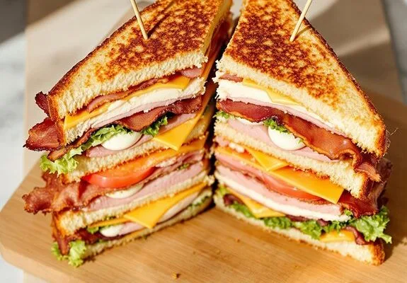 Triple-Decker Club Sandwich Recipe