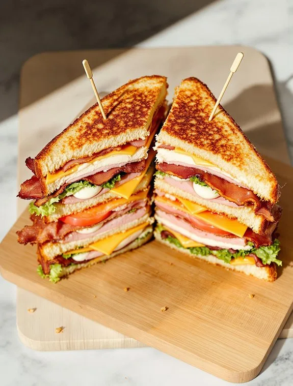 Triple-Decker Club Sandwich Recipe