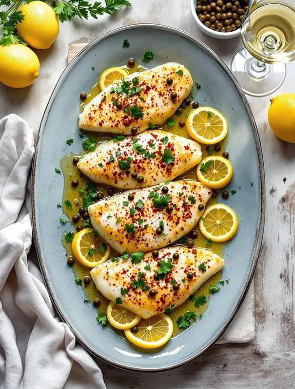 Zesty Mediterranean Baked Cod Recipe With Lemon