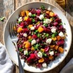 lentil and beet salad