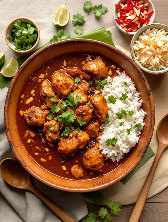 Rich & Aromatic Malaysian Rendang Chicken Recipe