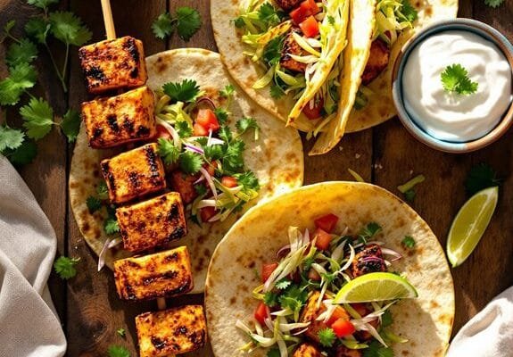 meatless mexican tofu tacos