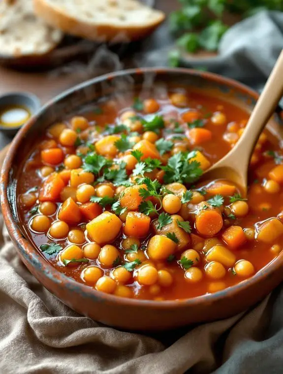 moroccan chickpea stew recipe