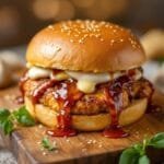 mouthwatering bbq chicken sandwich
