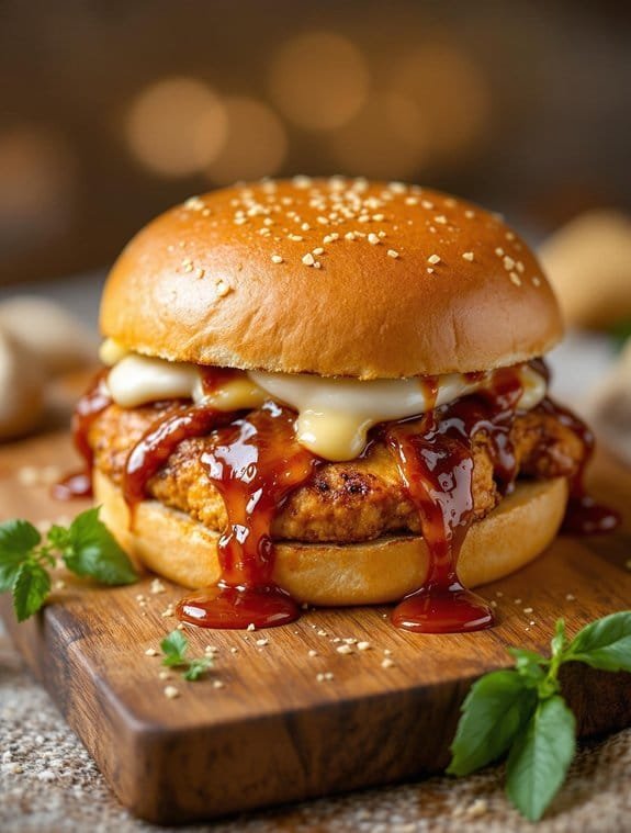 mouthwatering bbq chicken sandwich