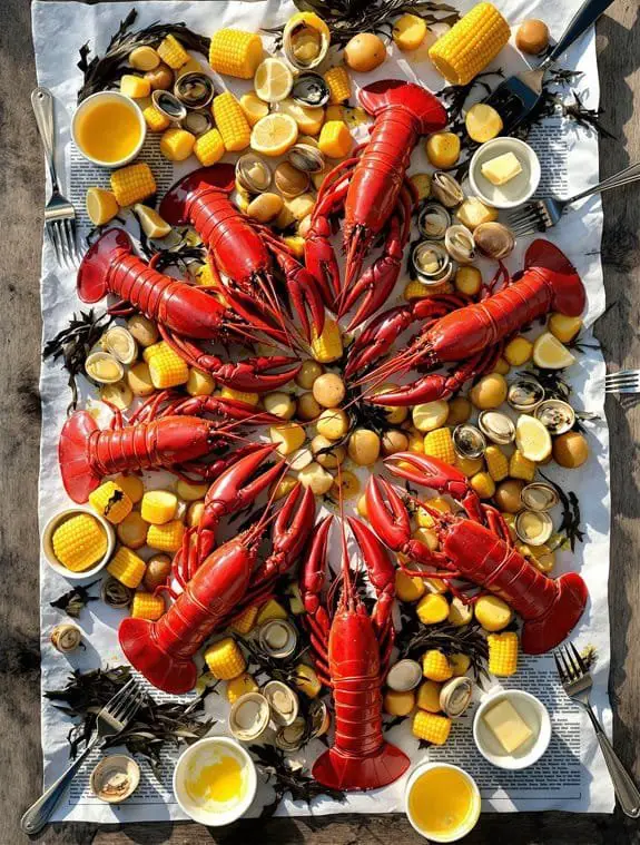 Authentic New England Lobster Bake Recipe