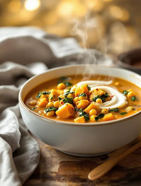 one pot sweet potato curry