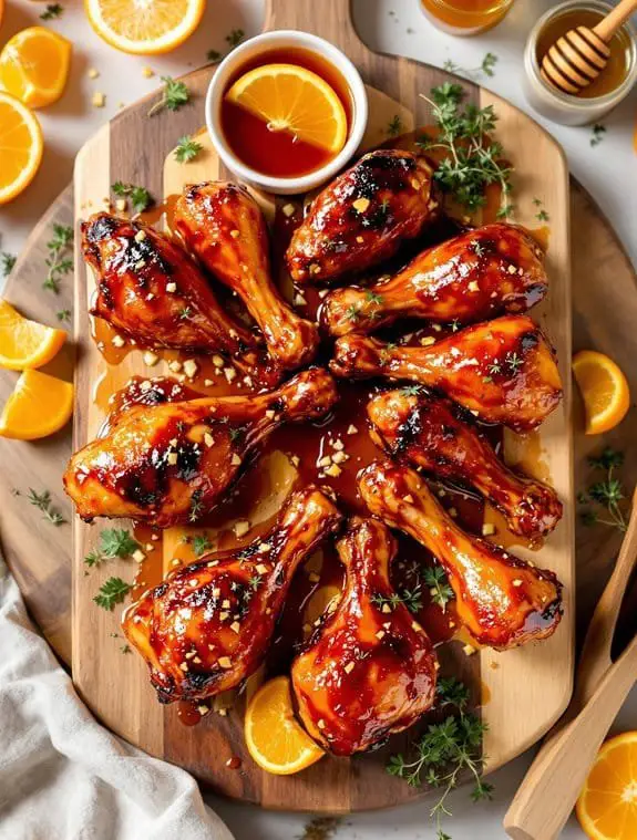 Sweet & Sticky Orange BBQ Chicken Recipe