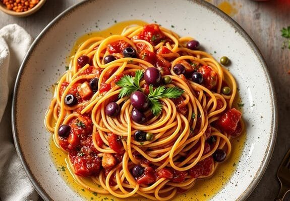 pasta puttanesca recipe italy