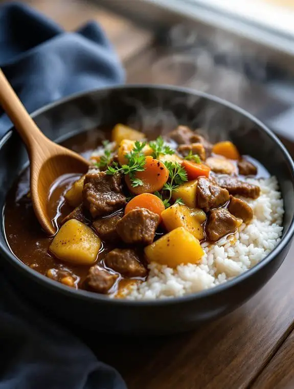 perfect japanese beef curry