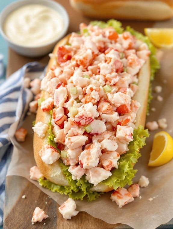 perfectly crafted lobster rolls