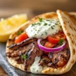 perfectly crafted mediterranean gyros