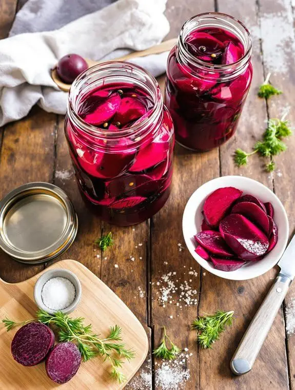 Sweet & Tangy Homemade Pickled Beets Recipe
