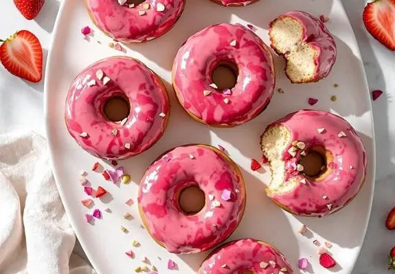 Pink Jeweled Beetroot Donut Recipe: Nature’s Sweet Secret