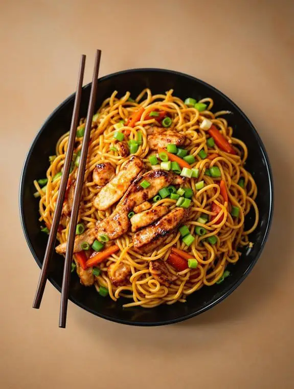 quick and delicious chow mein