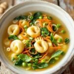 quick and easy tortellini soup