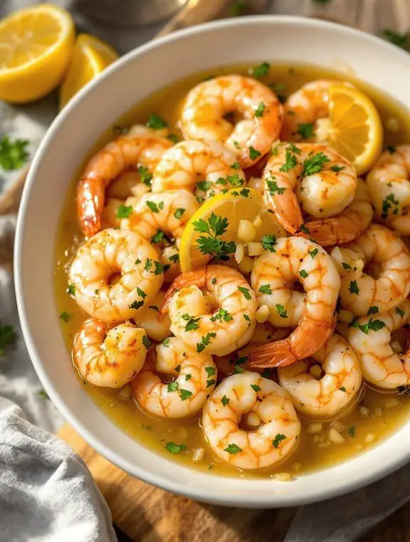quick garlic butter shrimp