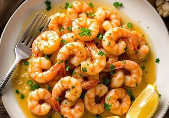 quick garlic butter shrimp