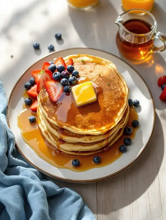 Fluffy 5-Minute Vegan Pancake Recipe From Scratch