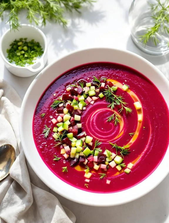 Refreshing Summer Beet Gazpacho Recipe