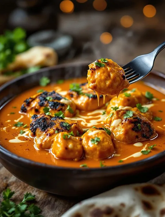 rich creamy butter chicken