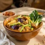 rich creamy kare kare preparation