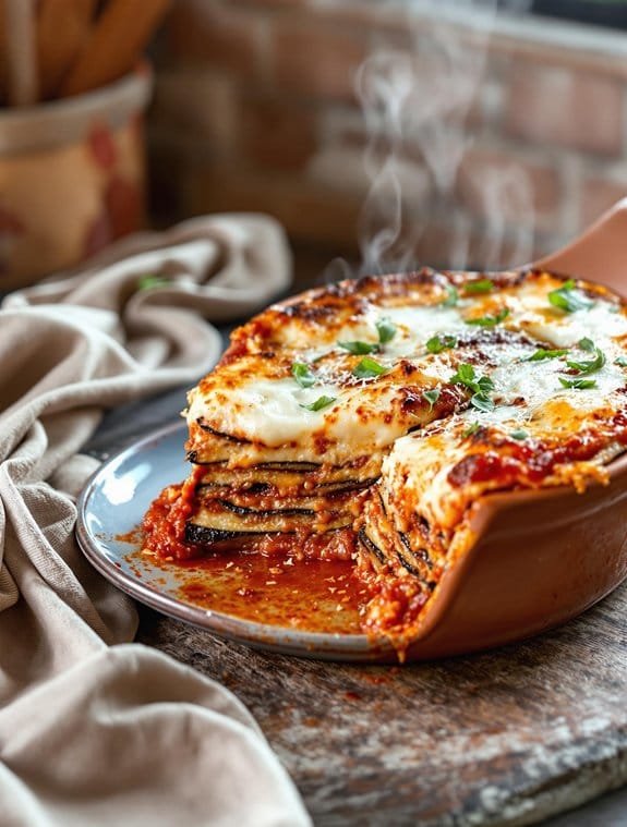 rustic eggplant parmesan recipe