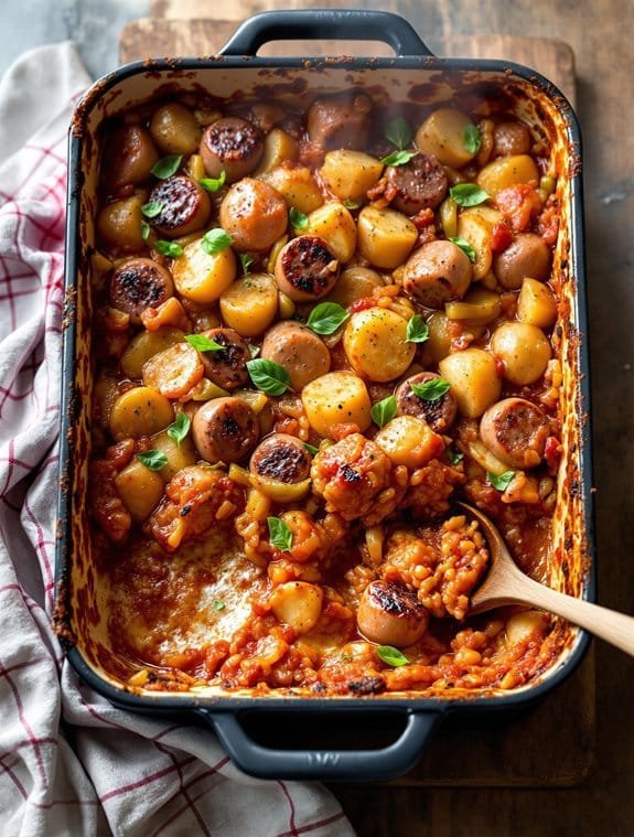 Rustic Italian Sausage Casserole Recipe: Family-Style Comfort