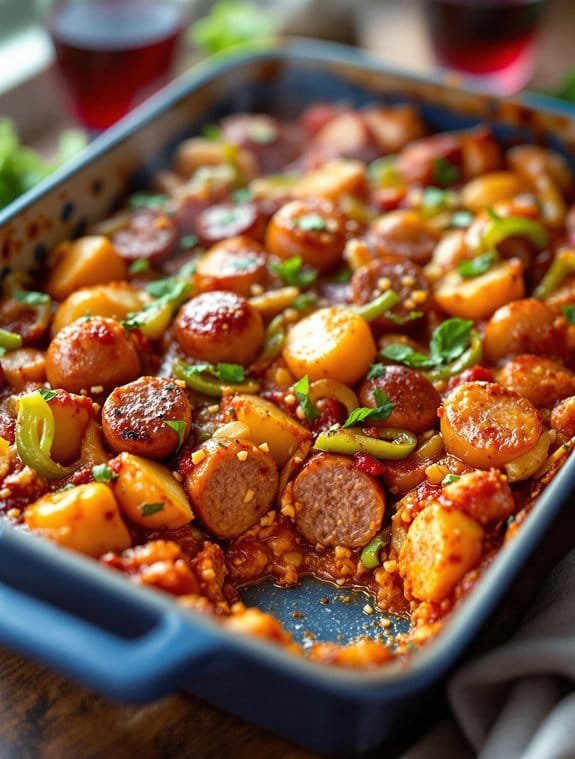 rustic italian sausage casserole