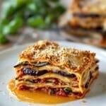 rustic mediterranean eggplant lasagna