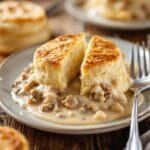 sausage biscuits and gravy