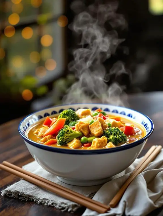 savory chinese curry chicken recipe