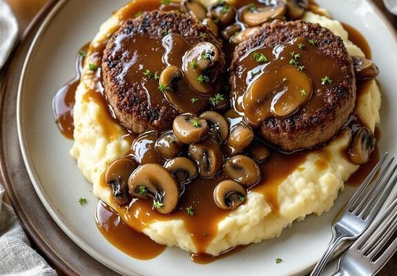 savory salisbury steak recipe
