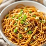 savory sesame noodles recipe