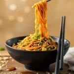 savory sesame noodles recipe