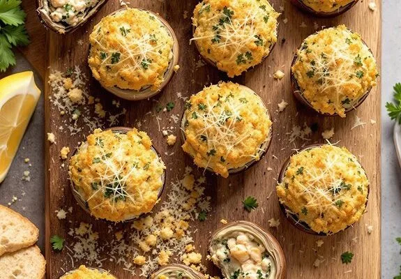 savory stuffed mushroom recipe