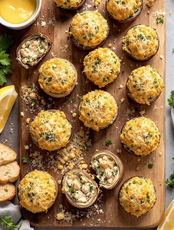 Crab-Stuffed Mushrooms Recipe: A Savory Sensation