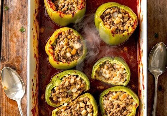 savory stuffed pepper recipe
