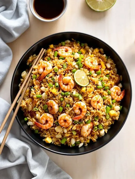Chinese-Style Shrimp Fried Rice Recipe