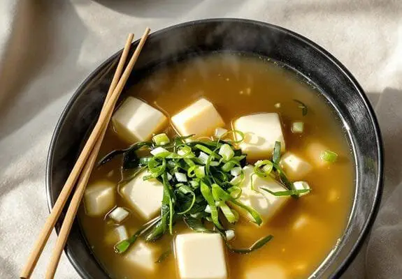 Japanese Miso Soup Recipe With Silken Tofu