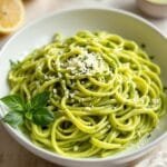 silky avocado pasta recipe