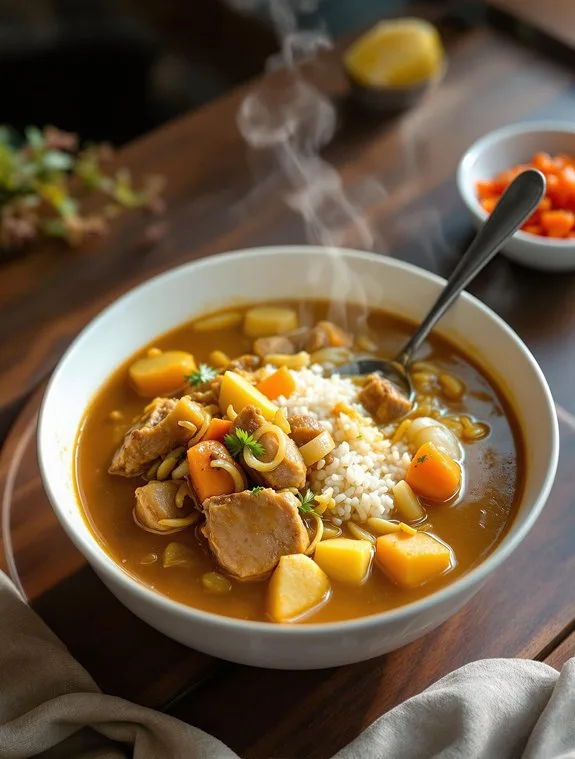 simple comforting korean curry