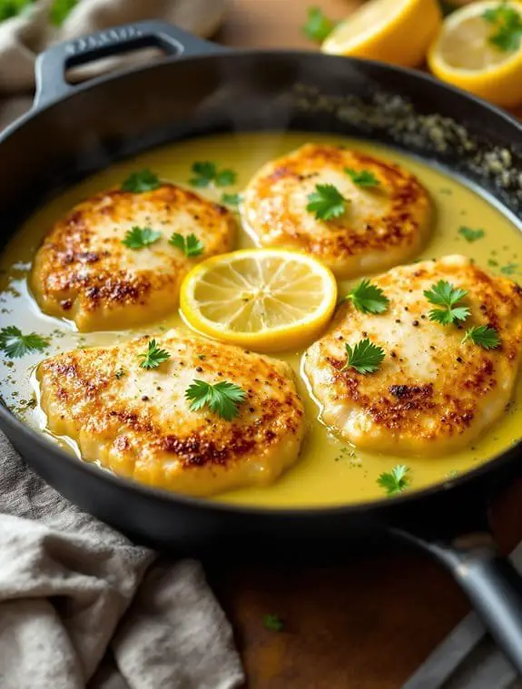 skillet lemon chicken perfection