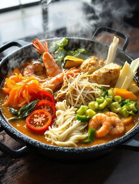soul warming japanese curry nabe