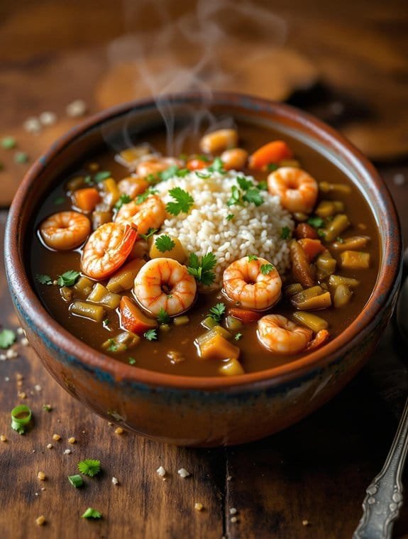 soul warming louisiana gumbo creation
