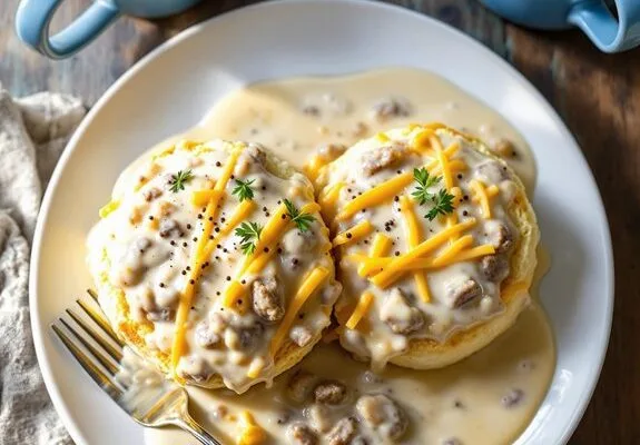 southern style sausage biscuits