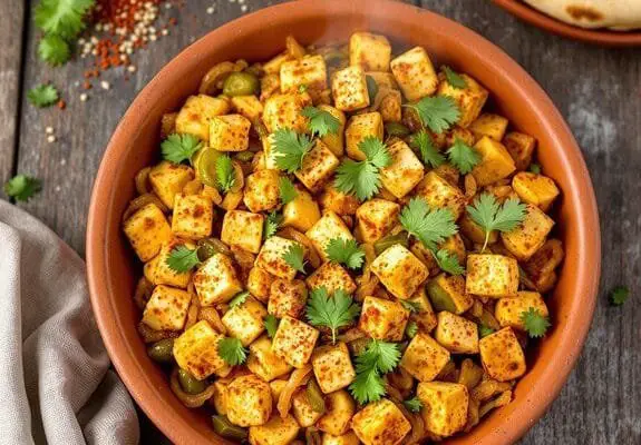 Homestyle Indian Paneer Bhurji Recipe: Spiced Comfort