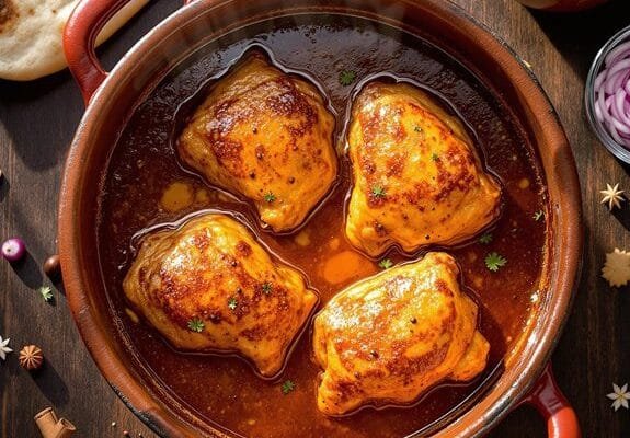 spicy indian chicken dish