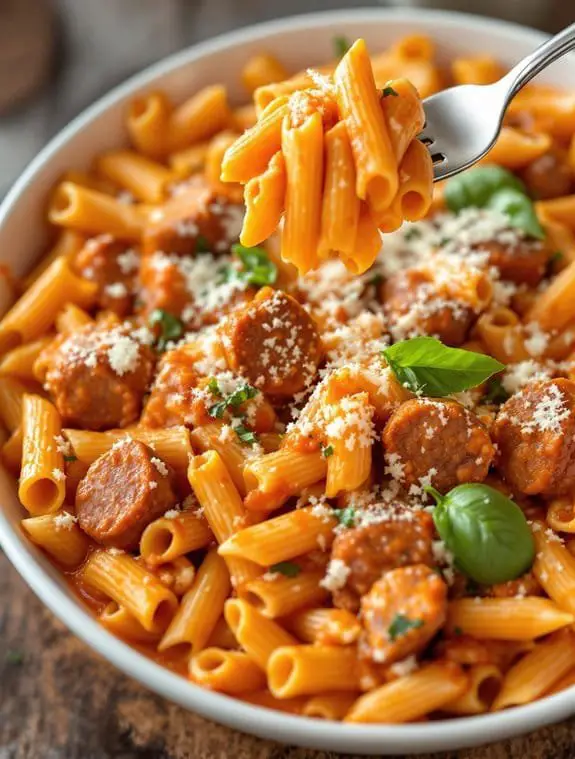 spicy italian sausage pasta recipe