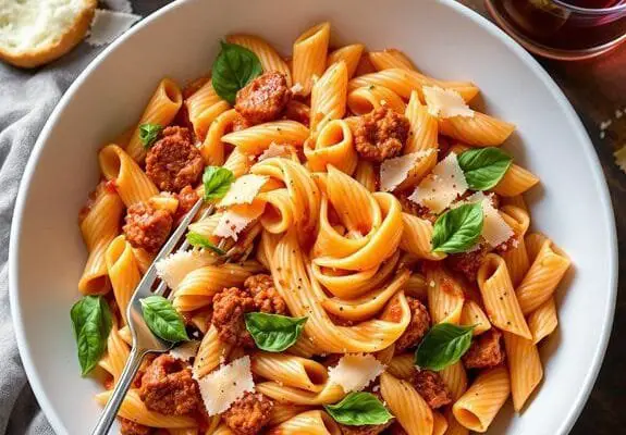 Spicy Italian Sausage Pasta Recipe